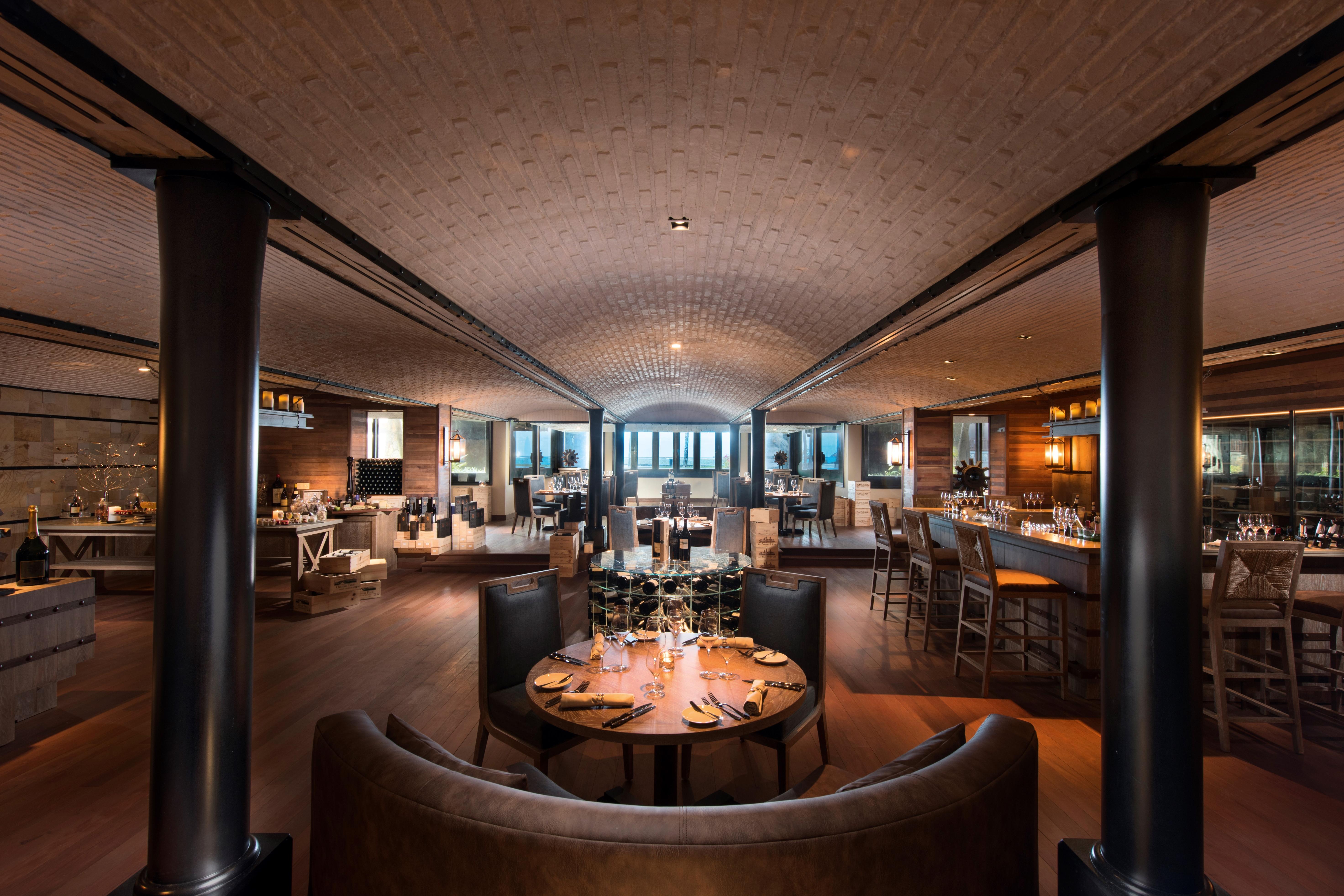 Constance Belle Mare Plage Экстерьер фото The interior of the restaurant