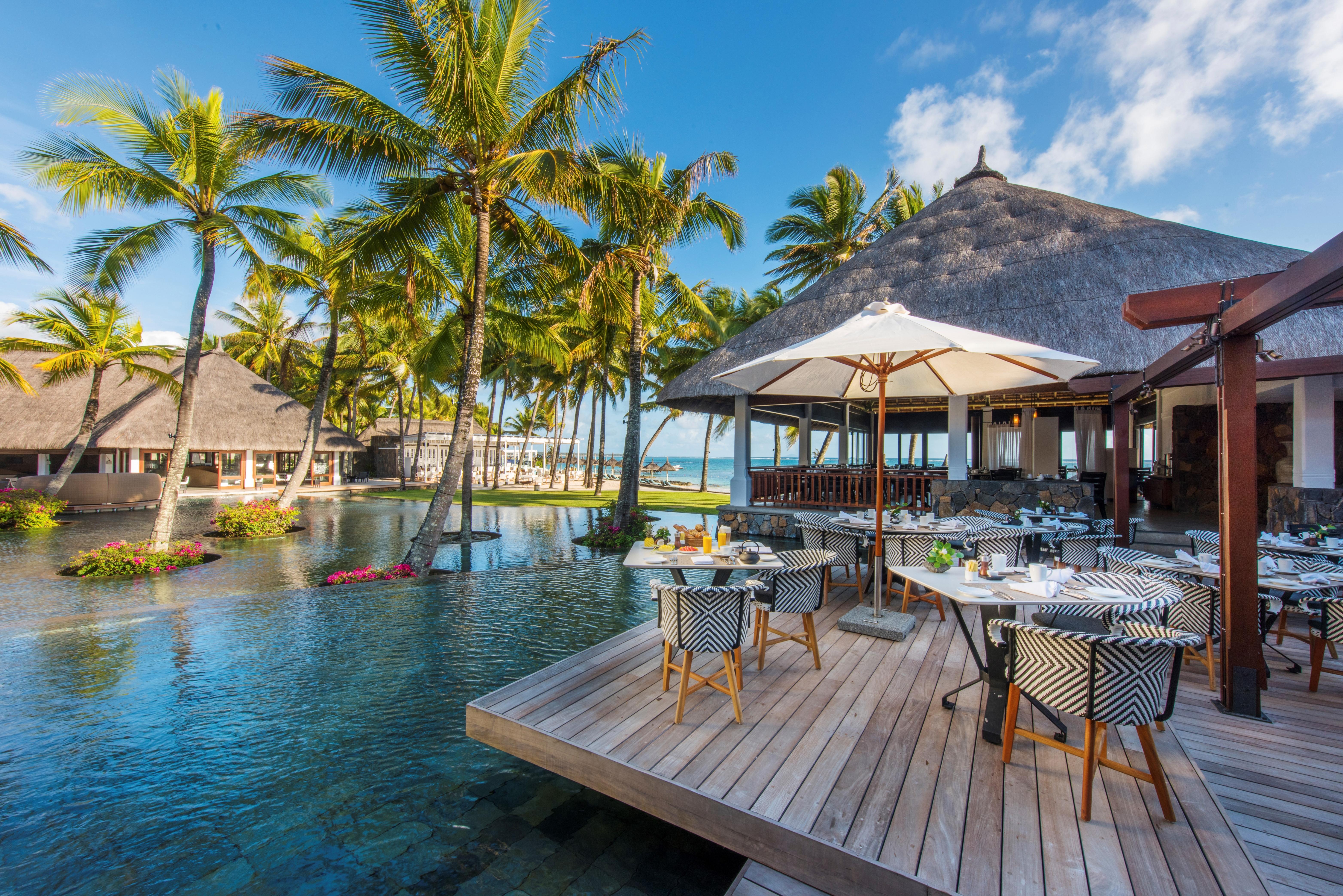 Constance Belle Mare Plage Экстерьер фото The Beach Bar